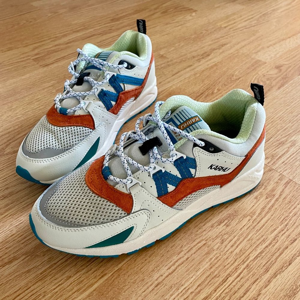 Karhu Fusion 2.0 Sneakers Lily White Burnt Orange